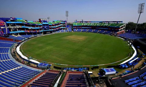 A general view of Arun Jaitley Stadium in Delhi