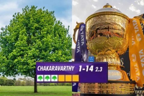 Dot Balls Display Green Tree Symbols During KKR vs SRH IPL 2024 Qualifier 1 Clash: Here’s Why
