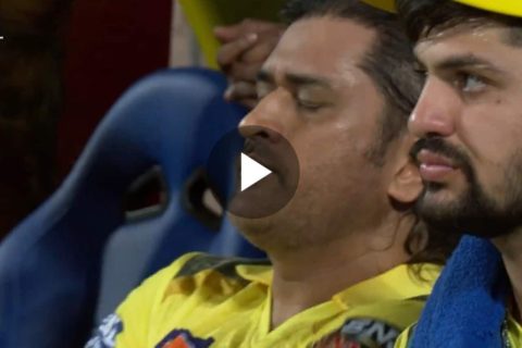 MS Dhoni Spotted Dejected and Emotional After RCB Knocks CSK Out of Playoff Race