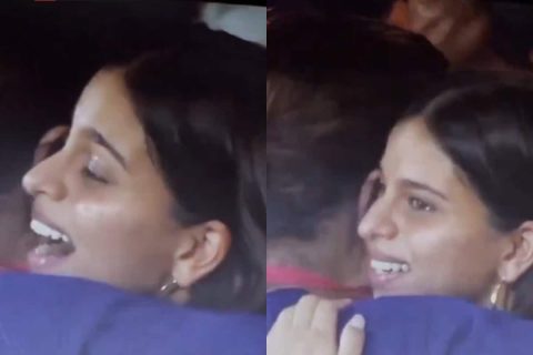 Emotional Suhana Khan Hugs Shah Rukh Khan After KKR Wins IPL 2024 Title