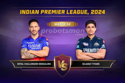 RCB vs GT Dream11 Prediction With Stats, Pitch Report & Player Record of IPL, 2024 For Match 52