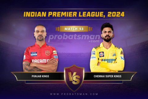 IPL 2024 Match 53 PBKS vs CSK Dream11 Prediction