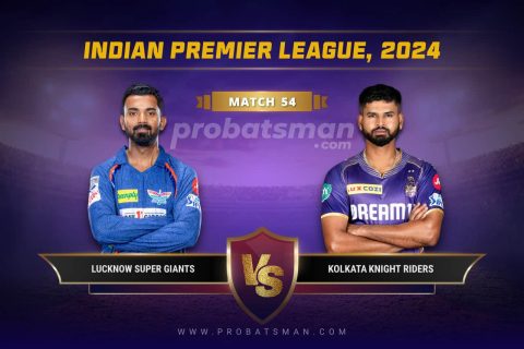 LKN vs KKR Dream11 Prediction With Stats, Pitch Report & Player Record of IPL, 2024 For Match 54
