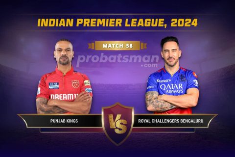 IPL 2024 Match 58 PBKS vs RCB Dream11 Prediction