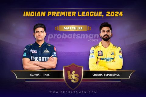 GT vs CHE Dream11 Prediction With Stats, Pitch Report & Player Record of IPL, 2024 For Match 59