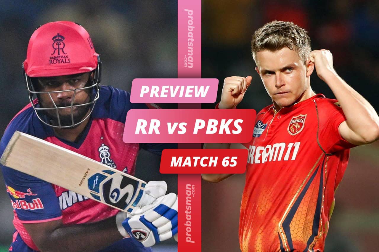 IPL 2024 – Match 65: RR vs PBKS Match Preview, Playing XI, Players to Watch, Key Stats