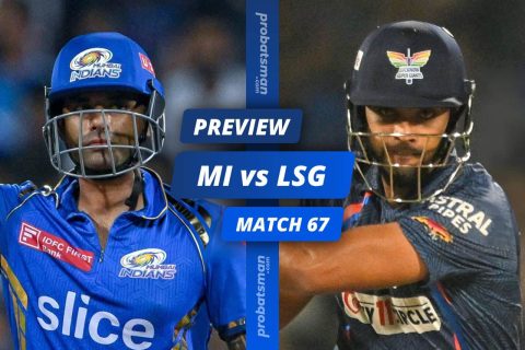 IPL 2024 Match 67 MI vs LSG Match Preview
