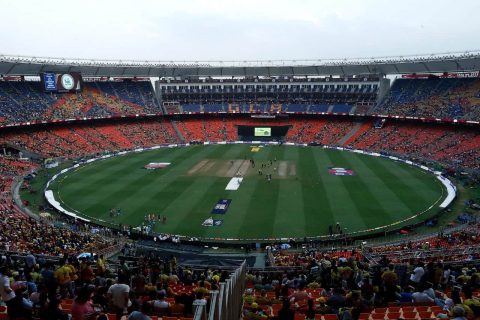 A general view of Narendra Modi Stadium in Ahmedabad