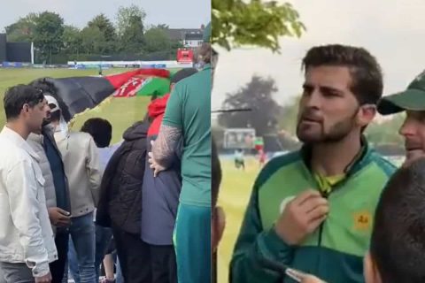 Shaheen Afridi Engages in Ugly Fight With Afghanistan Fans During 2nd T20I