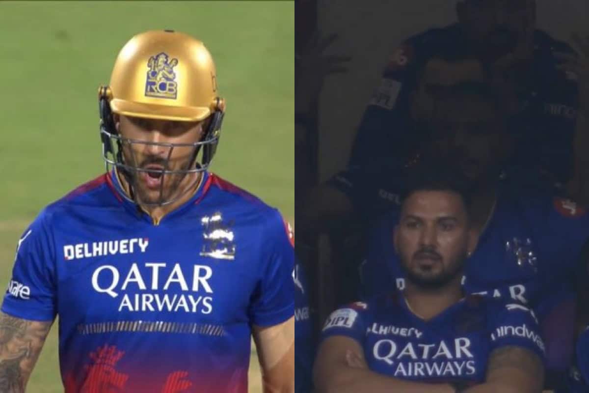 Virat Kohli's Frustration Erupts Over Faf du Plessis' Controversial Dismissal During RCB vs CSK