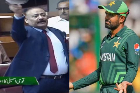 Pakistan Parliament Targets Babar Azam Over T20 World Cup Loss to India