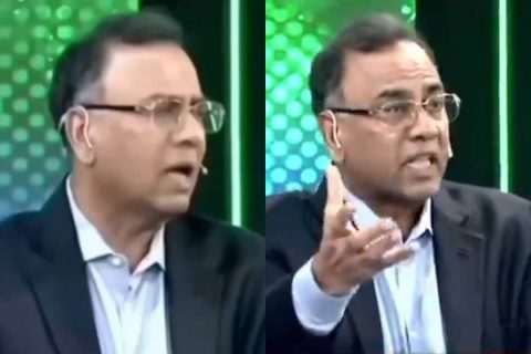Basit Ali Breaks Down On Live TV After Pakistan’s T20 World Cup Loss to India