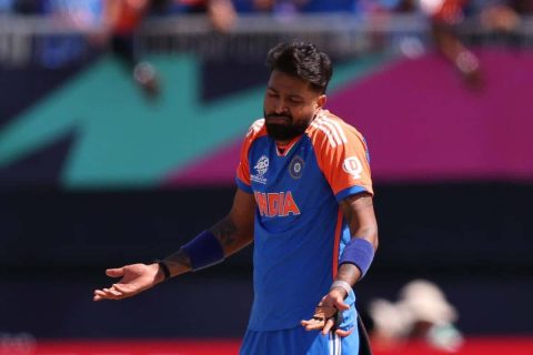 [Watch] Hardik Pandya’s Celebration in Shadab Khan’s Face Steals the Show During IND vs PAK Clash