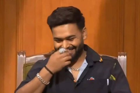 ‘Tel Laga Lo Dabur Ka, Wicket Lelo Babar Ka’ – Rishabh Pant Reacts to Viral Slogan Before India vs Pakistan Match