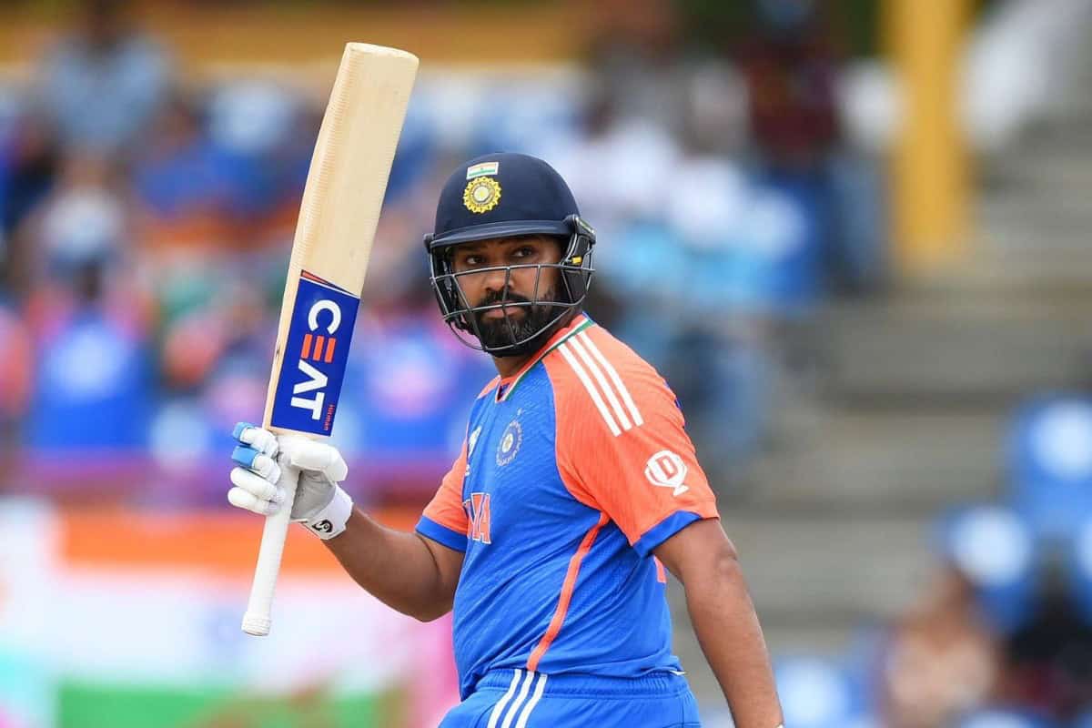 Rohit Sharma Celebrating Half-Century