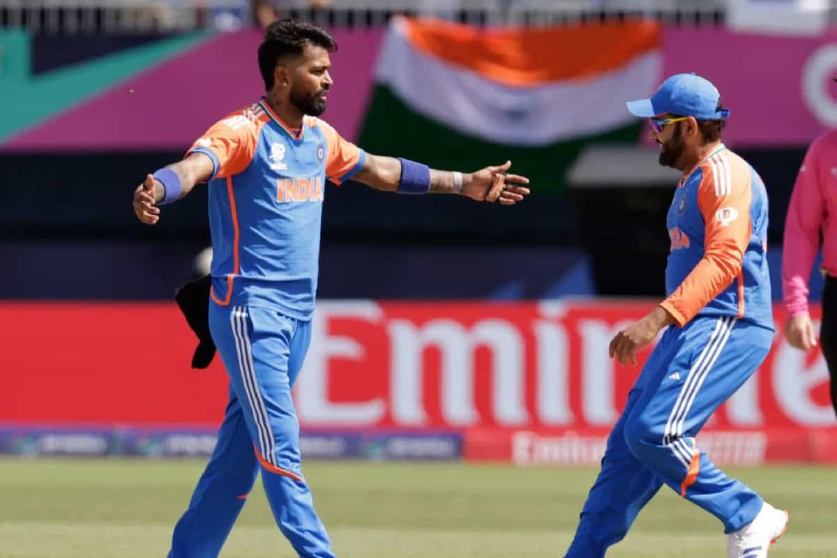 Rohit Sharma with Hardik Pandya