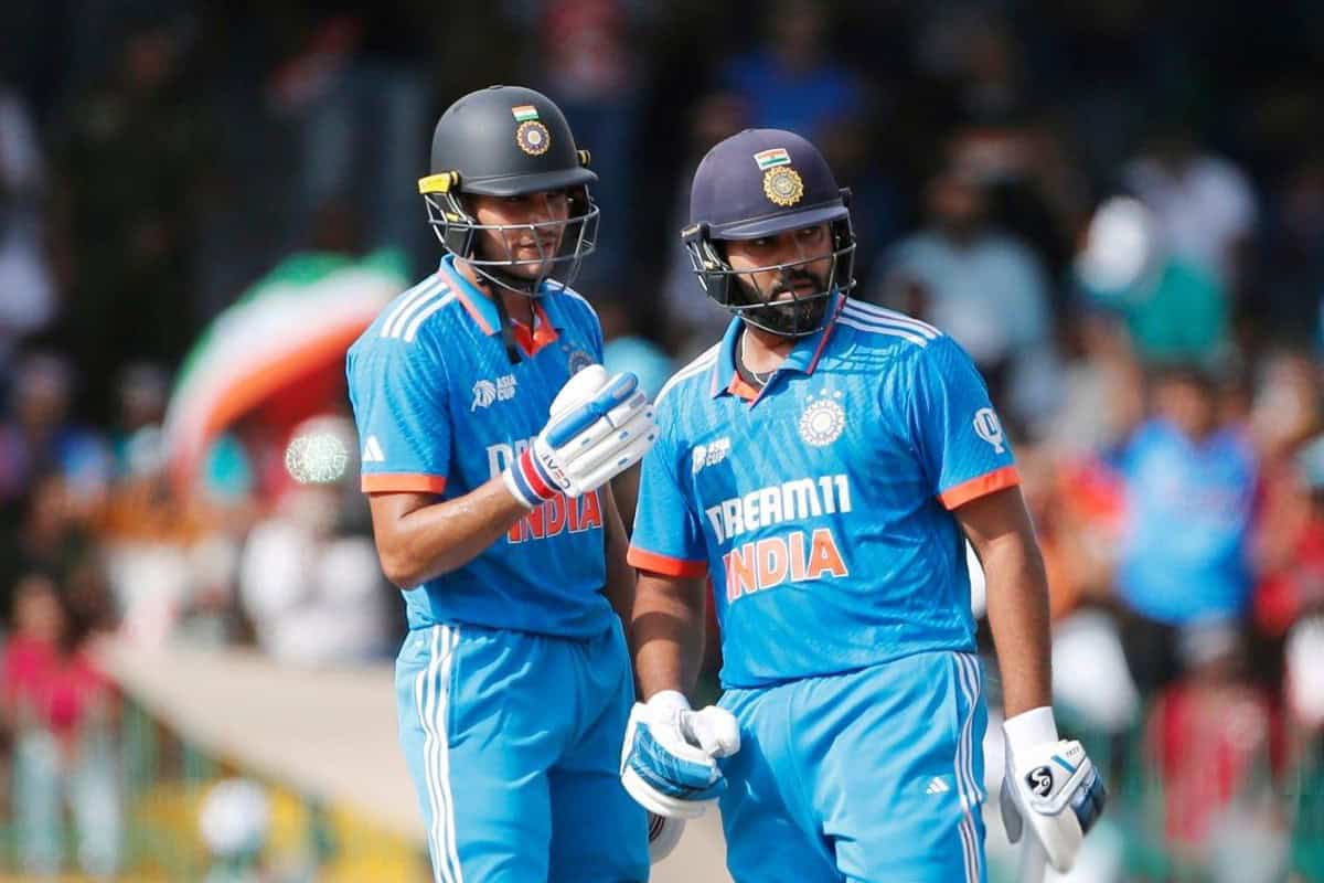Shubman Gill and Rohit Sharma
