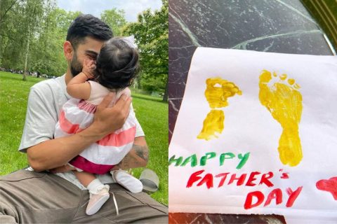 Anushka Sharma Melts Hearts with Vamika’s Painting for Virat Kohli on Father’s Day