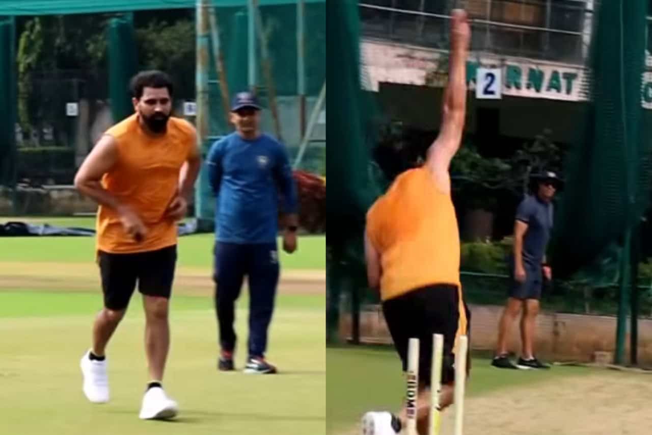 Mohammed Shami Resumes Bowling, Eyes Comeback in Bangladesh Test Series