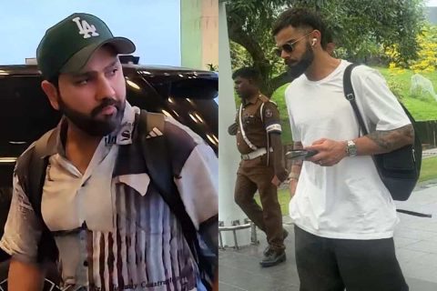 Virat Kohli, Rohit Sharma Reach Sri Lanka for ODI Series