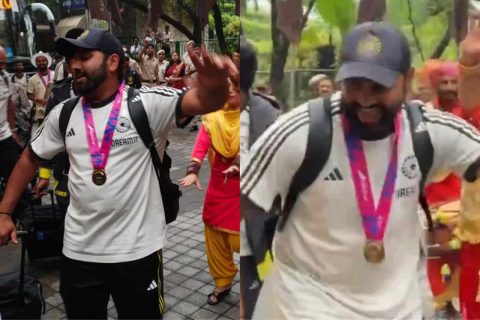 [Watch] Rohit Sharma’s Celebratory Bhangra Dance Goes Viral After T20 World Cup Win 