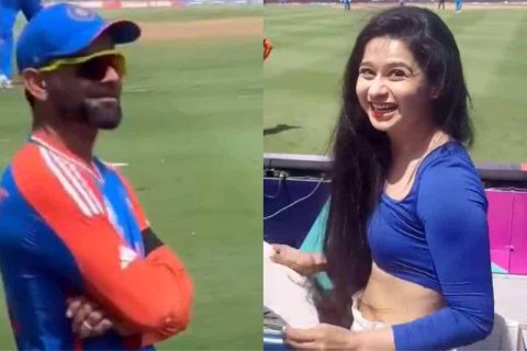 [Watch] Virat Kohli Blushes After a Cute Fangirl Proposes to Him Near Boundary Rope 