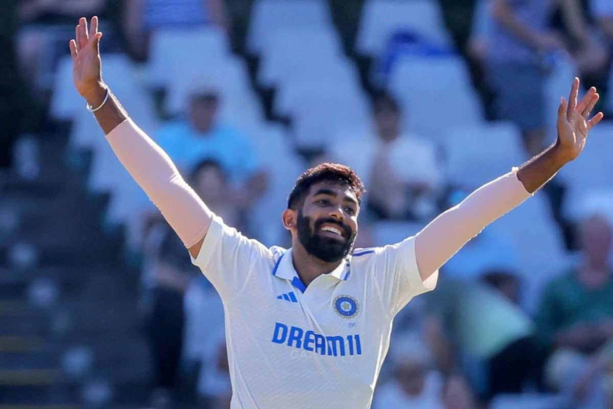 Indian pacer Jasprit Bumrah'