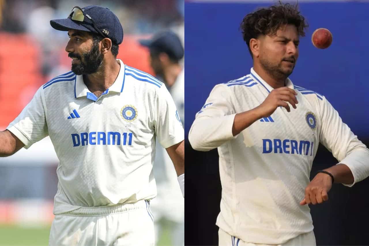 Jasprit Bumrah and Kuldeep Yadav