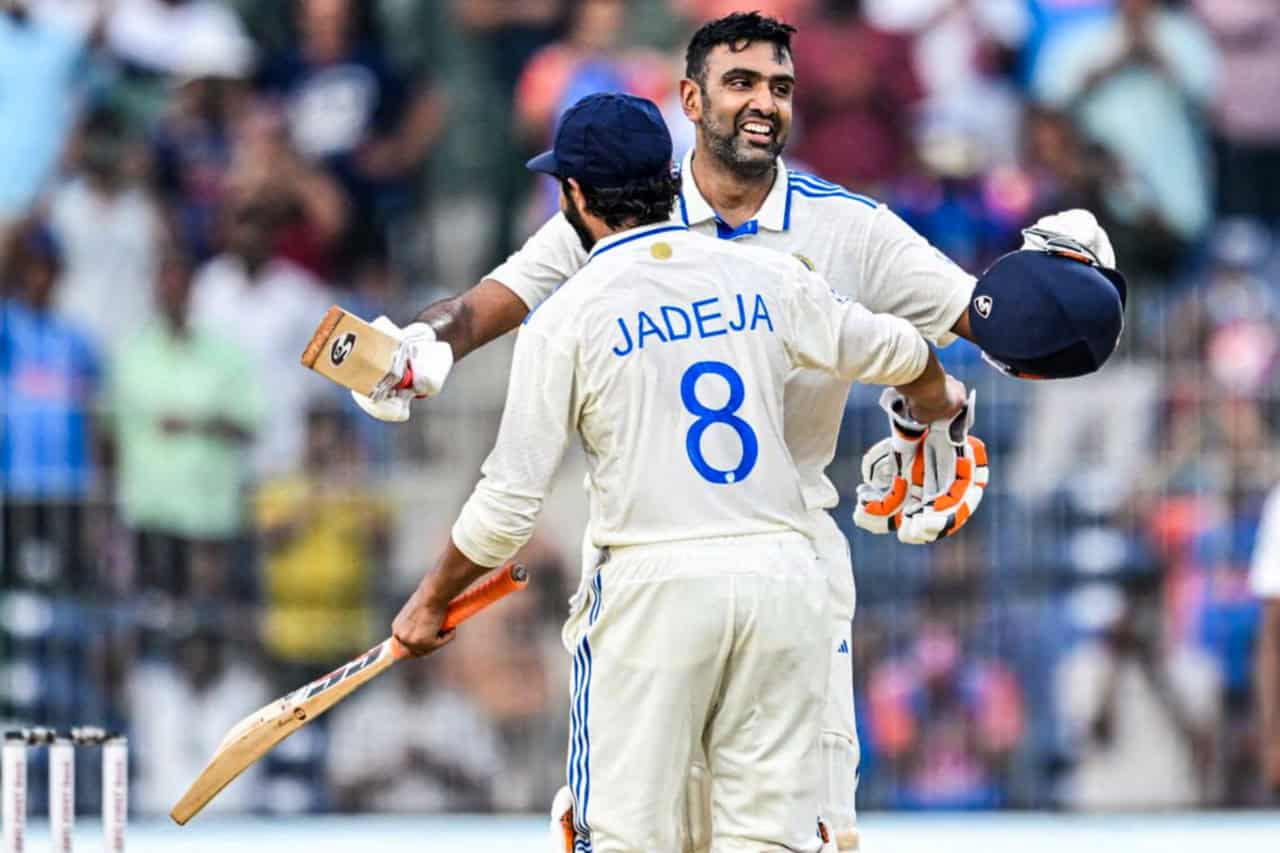 R Ashwin smashed a century against Bangladesh