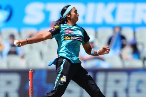 Ignored for T20 World Cup, Shikha Pandey Shines in WBBL 2024 First Match dor Brisbane Heat