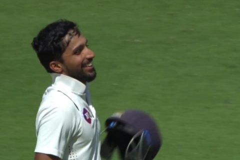 Mohammed Azharuddeen Becomes First Kerala Batter to Score a Hundred in Ranji Trophy Semi-Final Mohammed Azharuddeen Becomes First Kerala Batter to Score a Hundred in Ranji Trophy Semi-Final