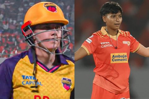 WPL 2025: Priya Mishra Destroys UP Warriorz! Her 3-Wicket Spell Turns the Game for Gujarat Giants!