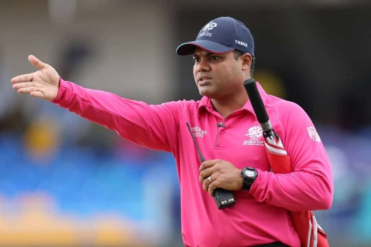 Umpire Nitin Menon opt out of ICC Champions Trophy 2025
