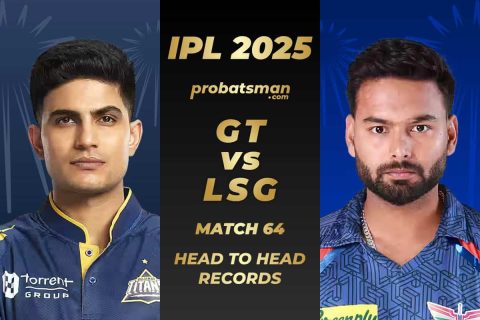 GT vs LSG Head to Head Records Ahead of The 64th Match of IPL 2025