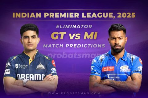 IPL 2025: Eliminator – GT vs MI Predictions – Who will win Today? Match Preview, Expert Tips, Toss & Betting Odds