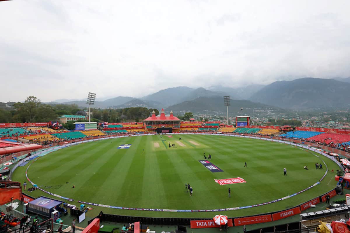 IPL 2025: Himachal Pradesh Cricket Association Stadium, Dharamsala Pitch Report & Stats Ahead of PBKS vs DC Match A General View of Himachal Pradesh Cricket Association Stadium in Dharamsala