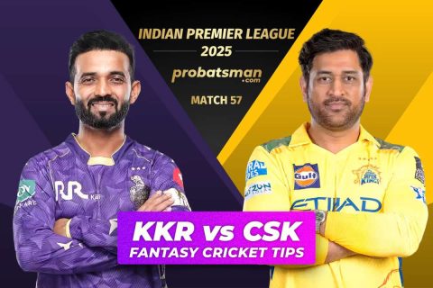 KKR vs CSK Dream11 Prediction, Fantasy Cricket Tips, Player Stats For 57th Match of IPL 2025
