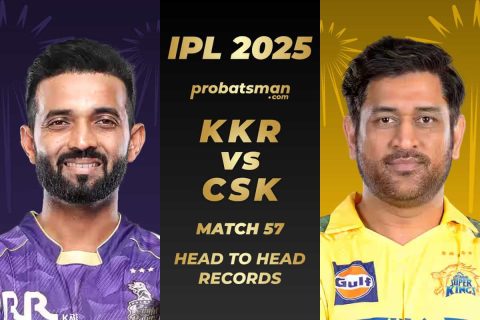 KKR vs CSK Head to Head Records Ahead of The 57th Match of IPL 2025