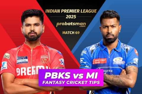 PBKS vs MI Dream11 Prediction, Fantasy Cricket Tips, Player Stats For 69th Match of IPL 2025