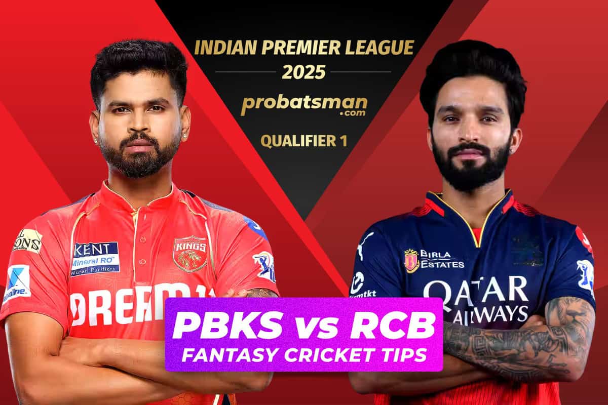 PBKS vs RCB Dream11 Prediction Fantasy Cricket Tips for Qualifier 1 of IPL 2025