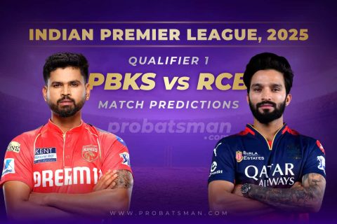 IPL 2025: Qualifier 1 – PBKS vs RCB Predictions – Who will win Today? Match Preview, Expert Tips, Toss & Win Probability