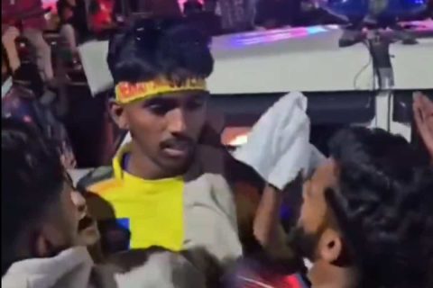 [Watch] RCB Fans Physically Abuse and Harass CSK Fan Outside Stadium After Match