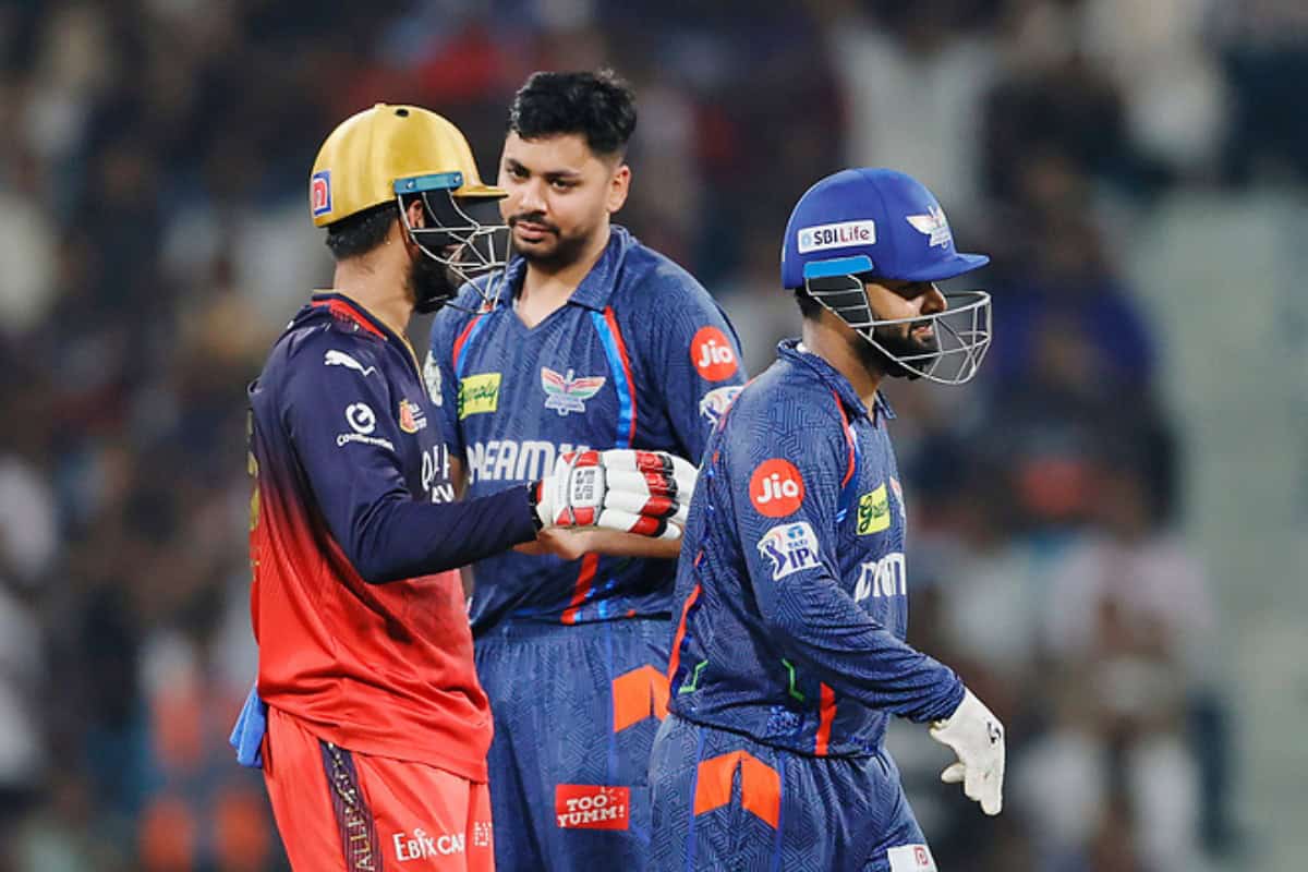 Rishabh Pant Taking Back Appeal Against Jitesh Sharma in LSG vs RCB Match