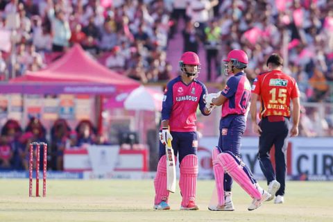 Rajasthan Royals Break Their Own Record, Hit Fastest 50 of IPL 2025 vs PBKS