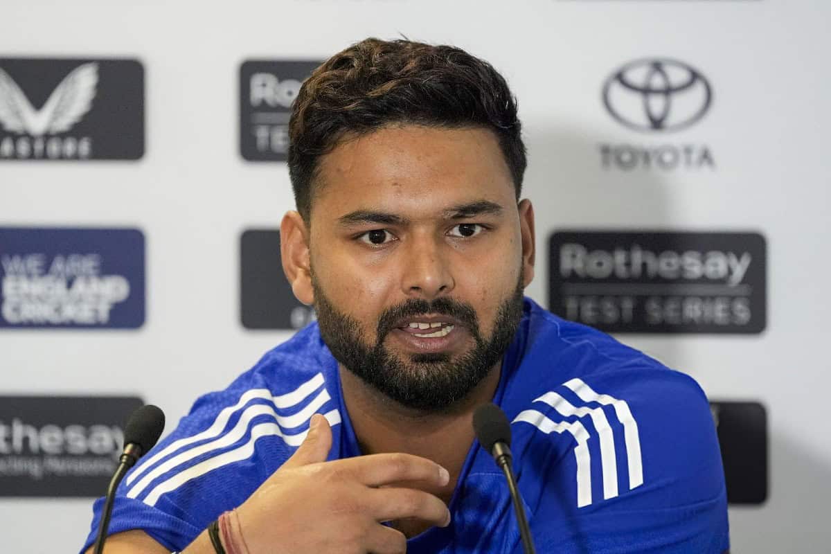 IND vs ENG: Rishabh Pant Accuses Team India Coach of Favouritism Ahead of 1st Test Rishabh Pant in a Press Conference