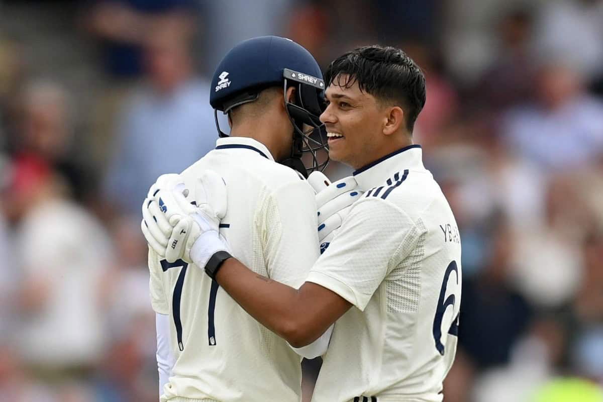 Yashasvi Jaiswal-Shubman Gill Viral Mic Moment during 1st Test of India tour of England 2025 at Headingley in Leads