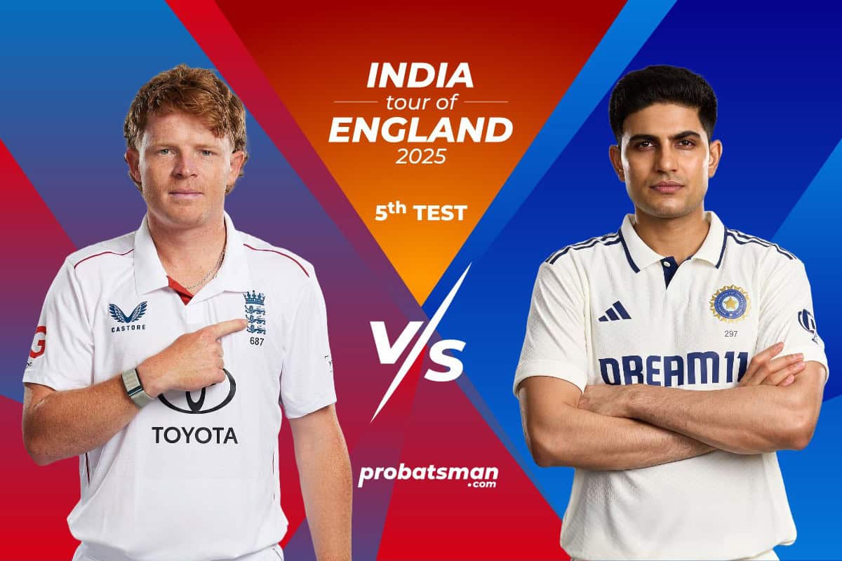 England vs India 2025 5th Test