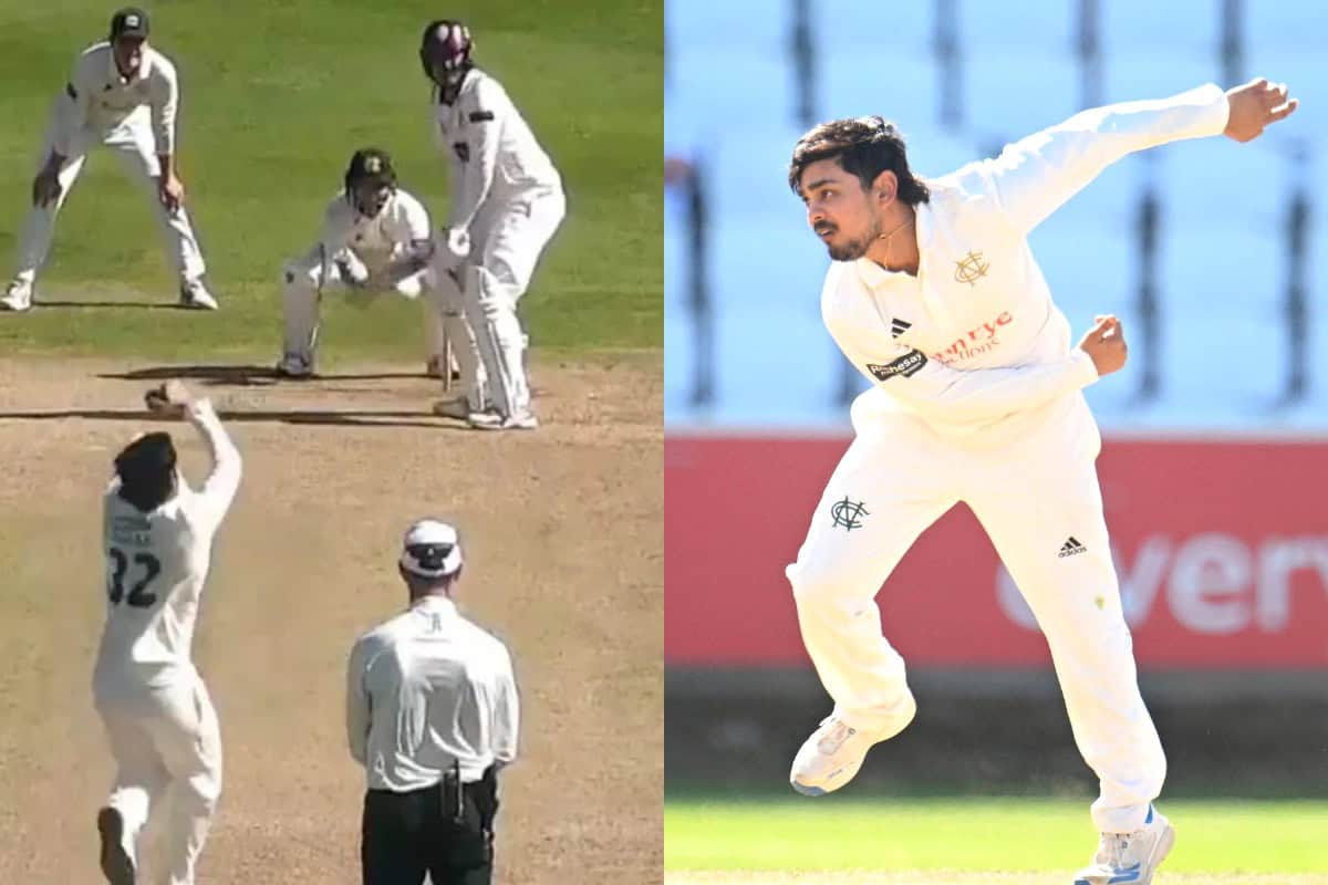 Watch: Ishan Kishan Mimics Harbhajan Singh’s Bowling Action for Nottinghamshire Ishan Kishan Mimics Harbhajan Singh Bowling Action
