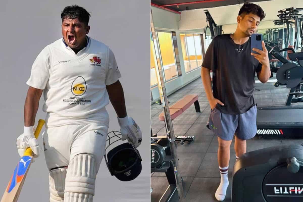 Sarfaraz Khan's Insane Body Transformation Stuns Fans! Lost 17 KGs in 60 Days Sarfaraz Khan Transformation