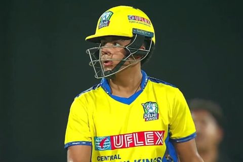 [Watch] Virender Sehwag’s Son Rips Apart Experienced Navdeep Saini in DPL 2025